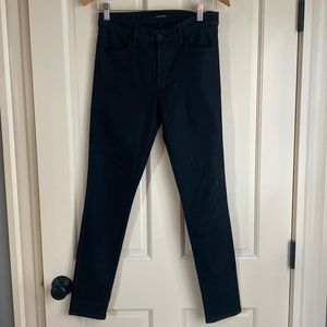 J Brand Black Skinny Jeans EUC Size 28
